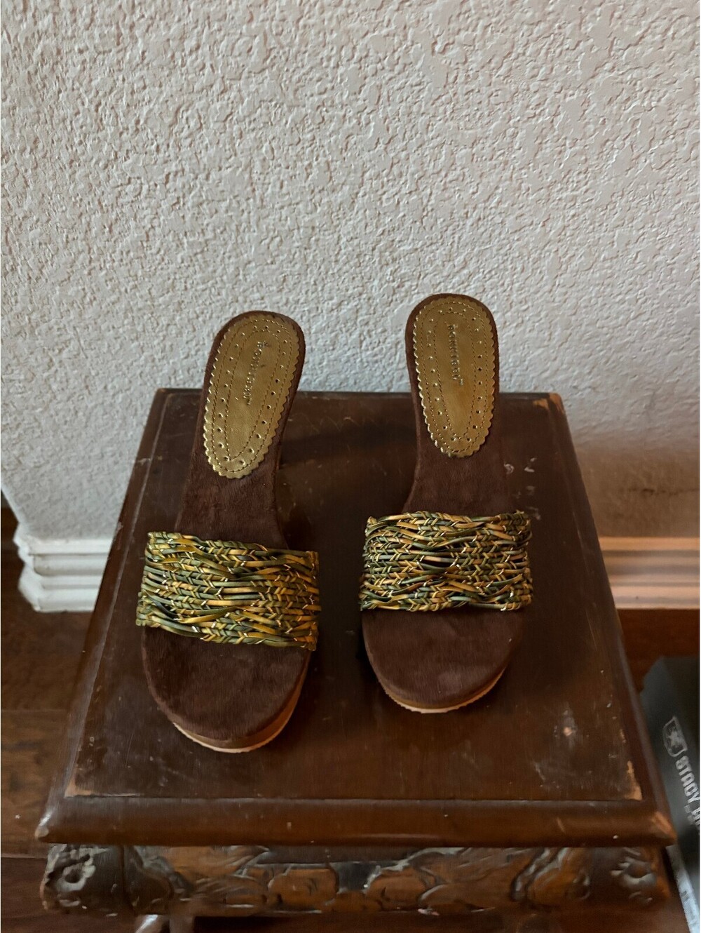 Bonnibel Brown Multi Women's Size 7 Heeled Sandals new